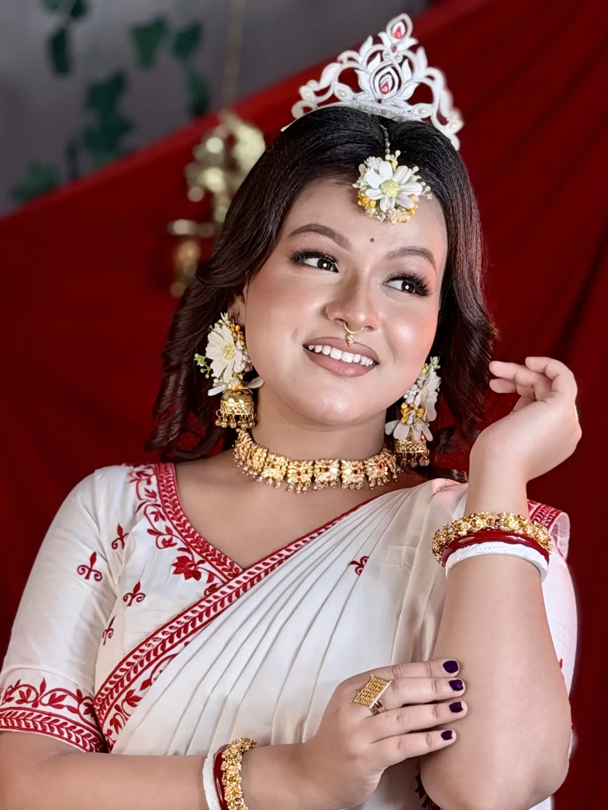 Haldi Makeup previous work 1