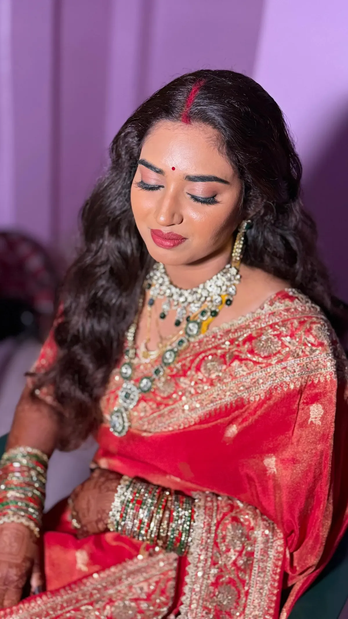 Reception Makeup previous work 3